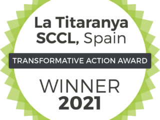 La Titaranya SCCL guanya el premi europeu “Acció Transformadora de l'any 2021”